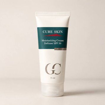 CURE SKIN Moisturizing Cream Defense SPF 50 &mdash; зволожувальний сонцезахисний крем, 75 мл 513 фото