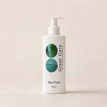 Great Care Aloe Forte &mdash; безспиртовий тонік з алое, 200 мл 202 фото