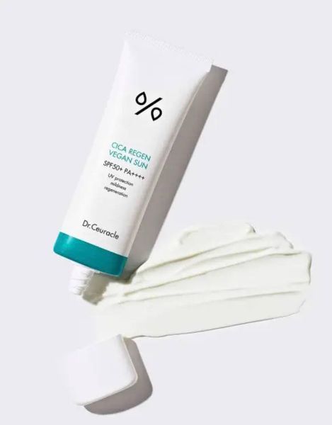 Dr.Ceuracle Cica Regen Vegan Sun SPF 50+ PA++++, 50 мл drs фото
